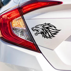 Wolf Car Wall Decal Van Wolf Tattoo Car Stickers Van Custom, Decal Car 7 Inches