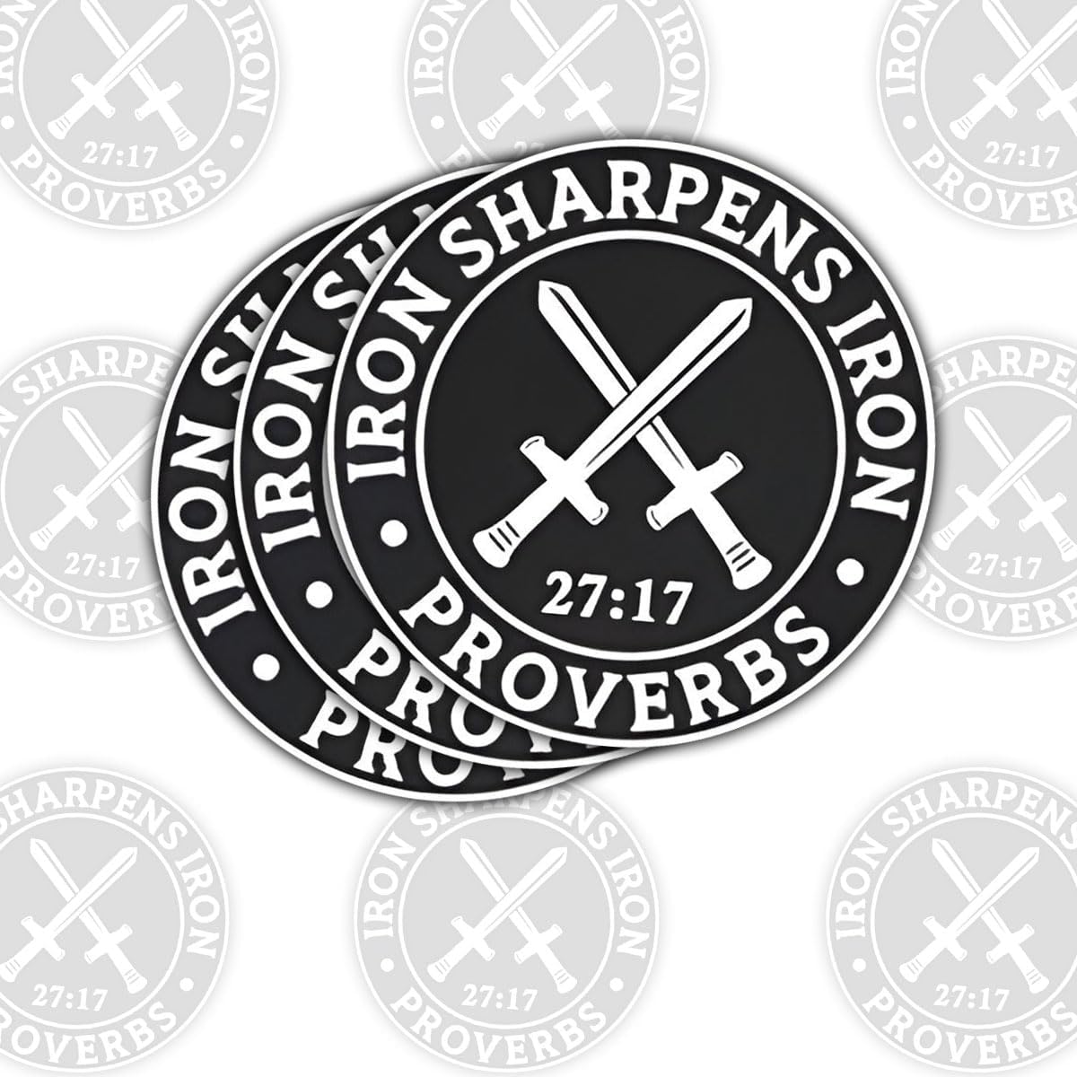 Christian Bible Waterproof Stickers For Windows, Cars, Trucks, Laptops, Etc.