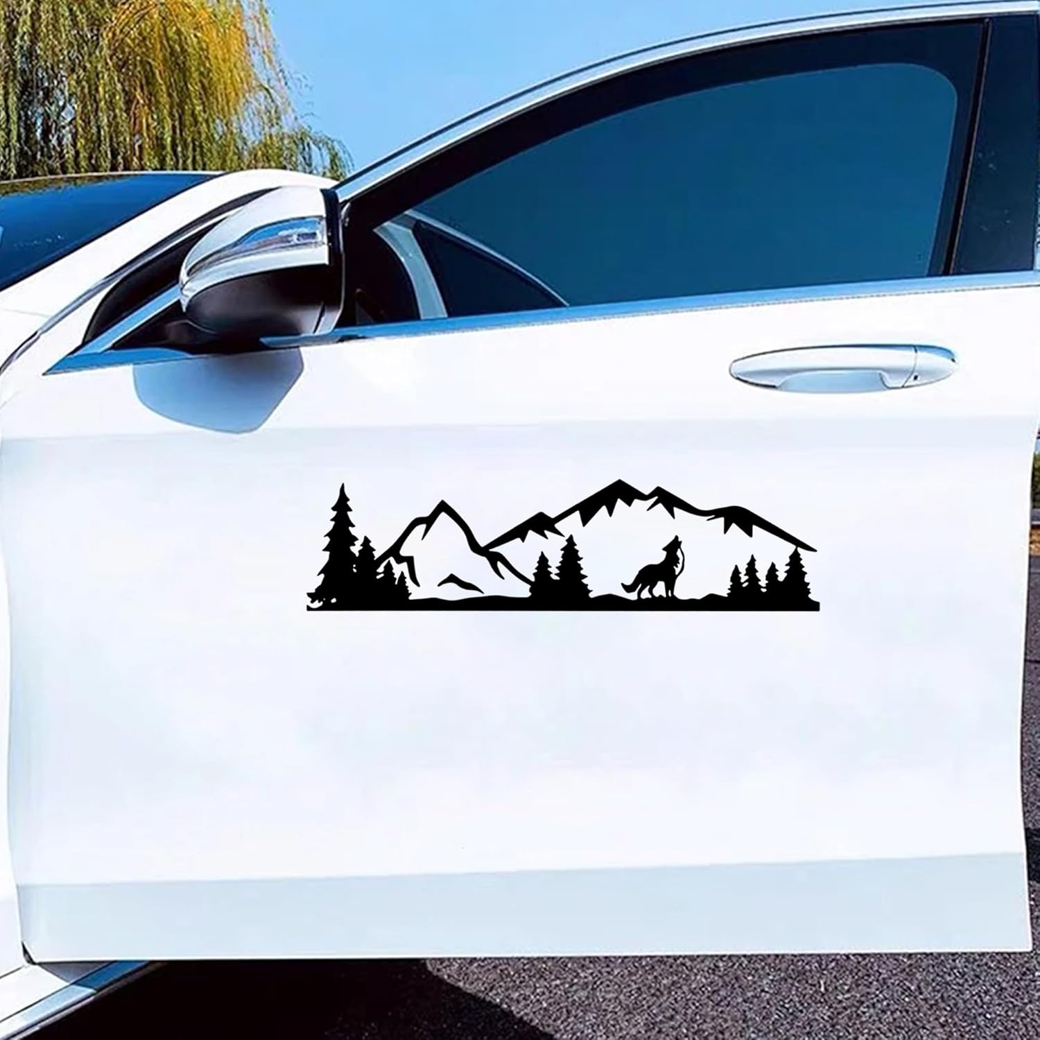 Decal Sticker, Night Sky, Outdoor Adventure, Laptop, Water Bottle, Car 7 Inches Die Cut Vinyl Decal