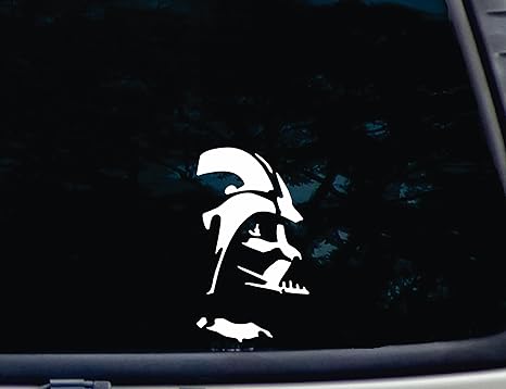Darth Vader - 3 3/4" x 6 1/2" die Cut Vinyl Decal For Windows, Cars, Trucks, Laptops, Etc.
