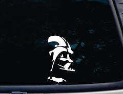 Darth Vader - 3 3/4" x 6 1/2" die Cut Vinyl Decal For Windows, Cars, Trucks, Laptops, Etc.