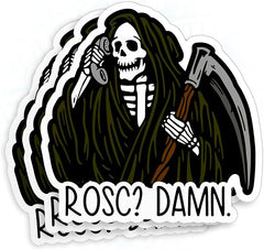 ROSC Damn Sticker Nurse Medical Stickers Nursing Care Med Surg Die Cut Vinyl Decal