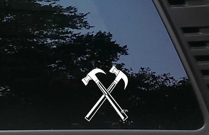 Marching Hammers Sticker For Windows, Cars, Trucks, Laptops, Etc.