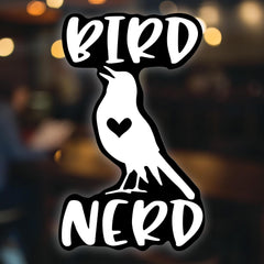 Bird Nerd Vinyl Decal Die Cut Vinyl Decal