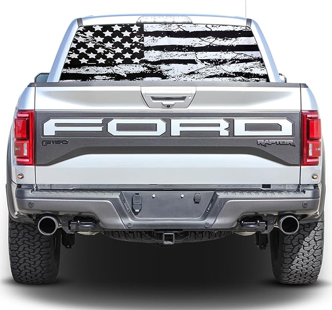 American Flag Vinyl Die Cut Vinyl Decal/ Bumper For Windows, Cars, Trucks, Laptops, Etc.