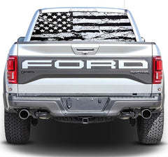 American Flag Vinyl Die Cut Vinyl Decal/ Bumper For Windows, Cars, Trucks, Laptops, Etc.