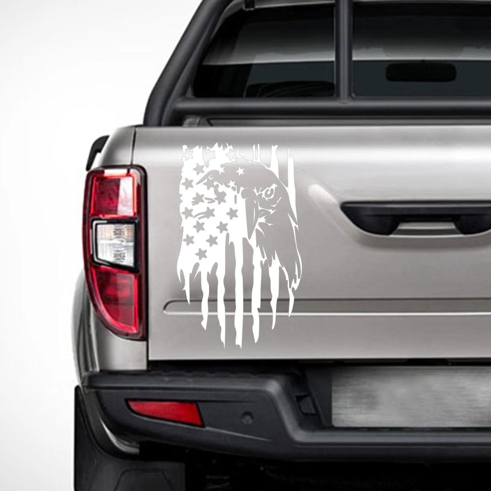 Konghyp Truck Rear Gear Flag Striation Head Die Cut Vinyl Decal