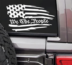 MAZ DISTRIBUTIONS – We The People Sticker Die Cut Vinyl Decal
