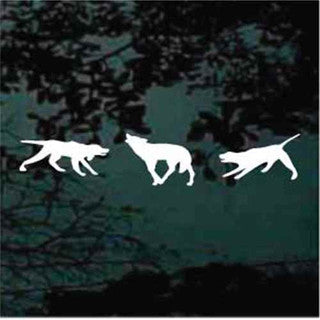 Bayed Coyote Decals | Die Cut Vinyl Decal