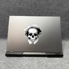 Skull Car  Die Cut Vinyl Decal