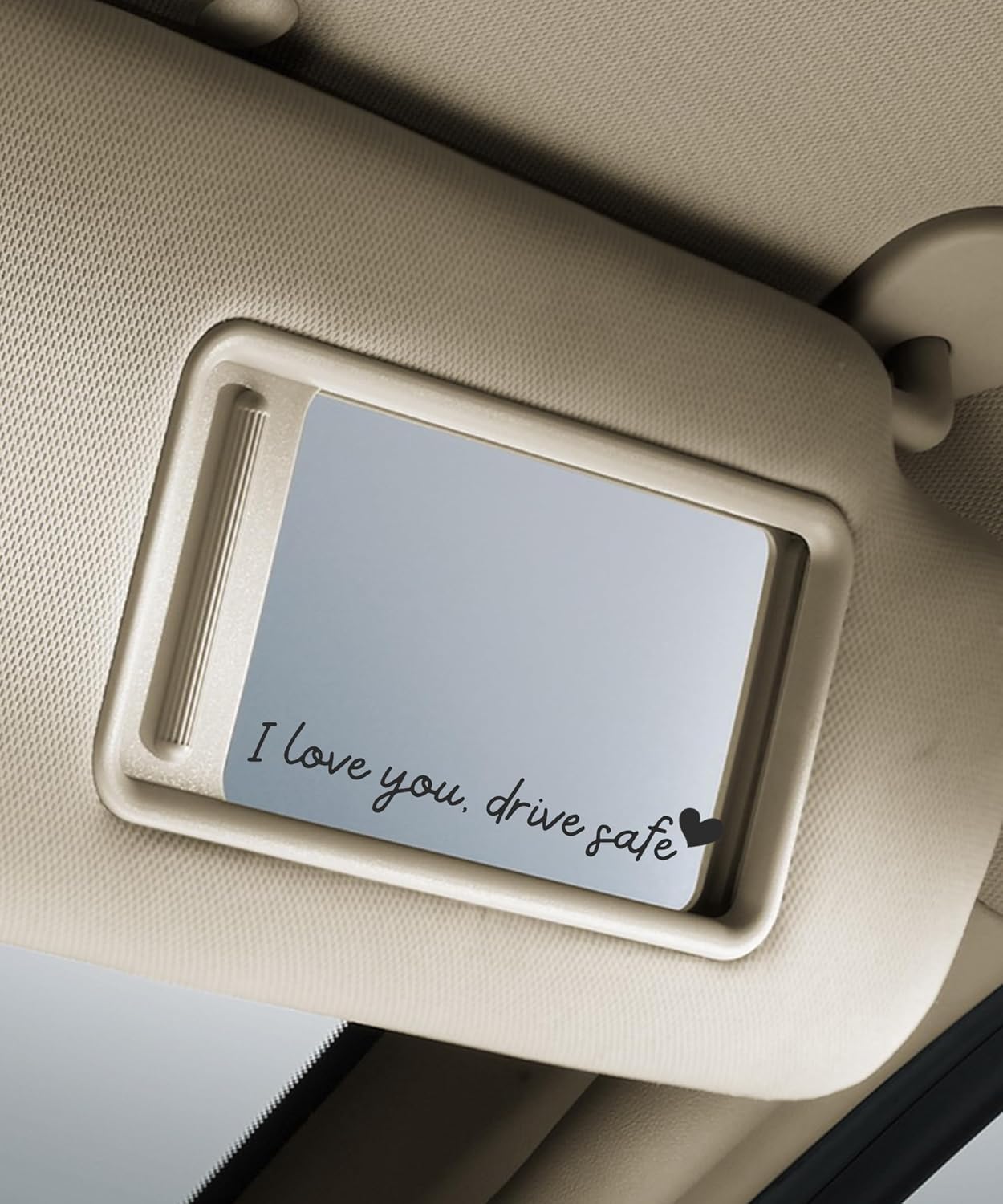 Rearview Mirror Die Cut Vinyl Decal