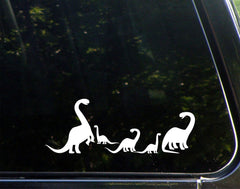 Room Decor Aesthetic Dinosaur Family Decal |  Die Cut Vinyl Decal