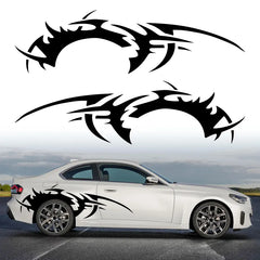 Car Body Side Sticker Graphics Sport Styling Decor Decal for Cars Suv Pickup Truck Vinyl Wrap Decoration Cover Auto Accessories Die Cut Vinyl Decal