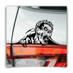 Peeking Monster Zombie Decal for Cars  Die Cut Vinyl Decal