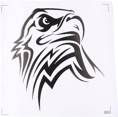 Solo e251 eagle car Die Cut Vinyl Decal
