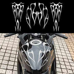 Auto Stickers Fuel tank cover Styling Decoration Decals Reflective Motor Bike Helmet Tank Side Strips Decas Styling Accessories  Die Cut Vinyl Decal