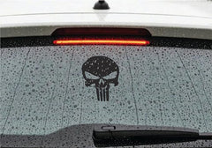 Punisher Skull Decal Vinyl Sticker, Die Cut Vinyl Decal