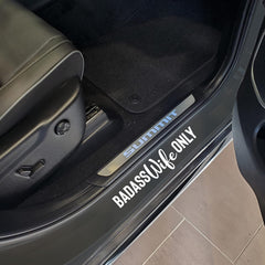 Badass Wife Only Die Cut Vinyl Decal