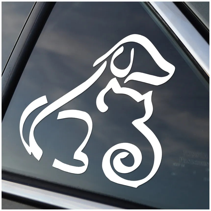 Original Stick'emAll Vinyl Decals Dog and Cat Pet Lover Die Cut Vinyl Decal