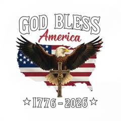Dreamyjuly America 250Th Anniversary Eagle Stickers Independence of Usa Sticker 1776-2026 American Flag Decal  Die Cut Vinyl Decal/ Bumper For Windows, Cars, Trucks, Laptops, Etc.