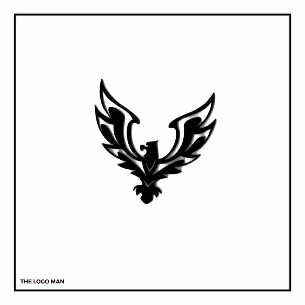 Eagle Emblem Decal Die Cut Vinyl Decal