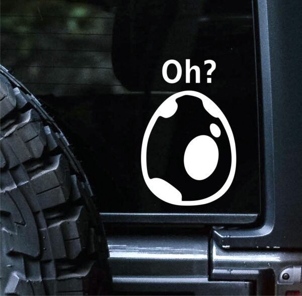 funny-car-decal-oh-egg-graphic-vinyl-sticker-for-window