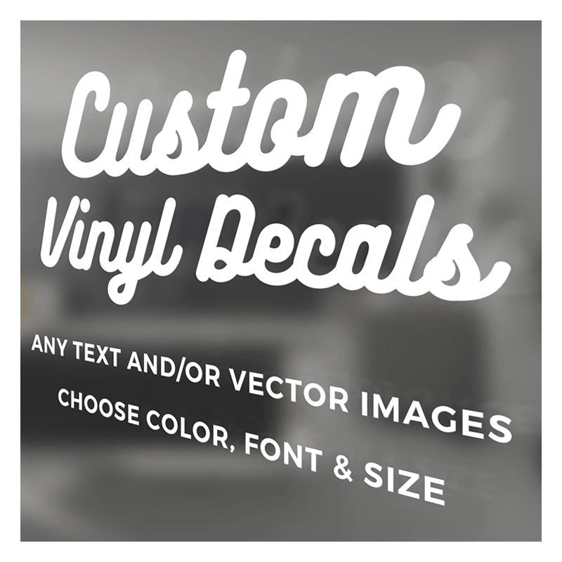 Username Sticker for Business, Die Cut Vinyl Decal