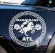 UV Resist Weatherproof Custom Die Cut Vinyl Decal