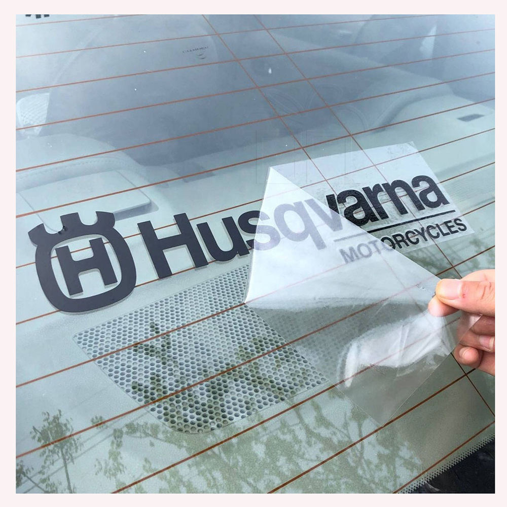 Outdoor Use Waterproof Custom Logo Design Window Transfer Vinyl, Die Cut Vinyl Decal