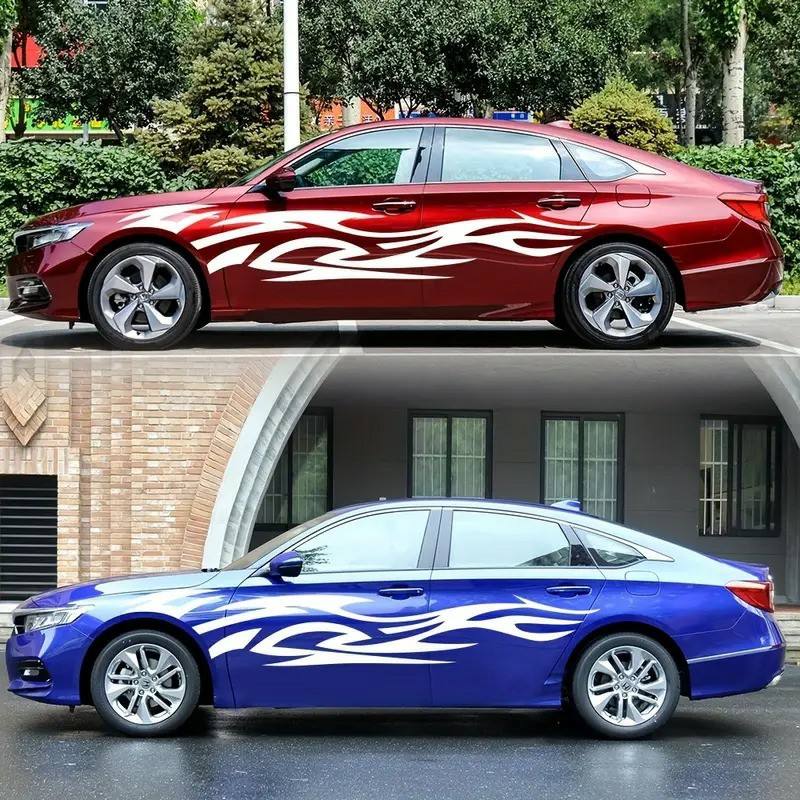 Universal Self-Adhesive Auto Body Side Strip Decal Exterior Decoration Accessory , Die-Cut Decal