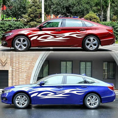 Universal Self-Adhesive Auto Body Side Strip Decal Exterior Decoration Accessory , Die-Cut Decal