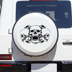 Customized Auto Body Skull Stickers and Decals, Die Cut Vinyl Decal