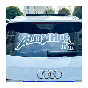 Outdoor Use Custom Die Cut Logo Lettering Car Body Die Cut Vinyl Decal