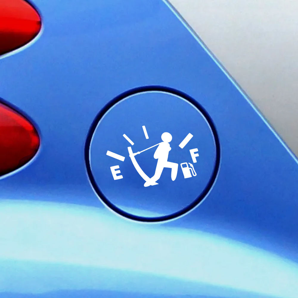 Muchkey 5PCS Fuel Tank Cap Sticker, Die-Cut Decal