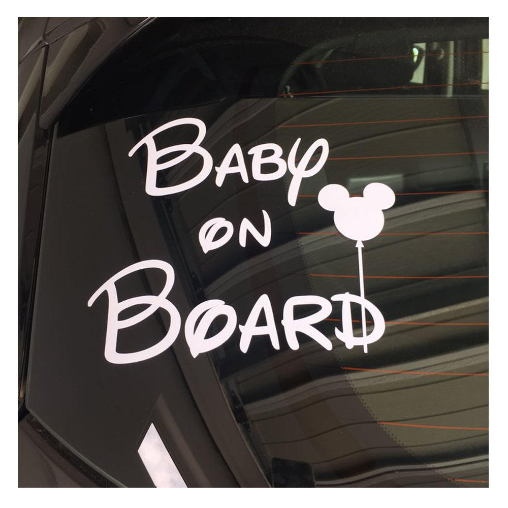 Die Cut Shape Car Exterior Sticker, Die Cut Vinyl Decal