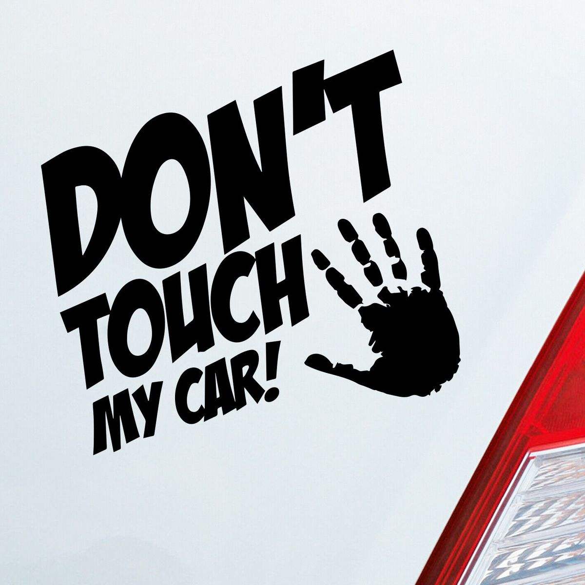 Cute Cartoon Custom Car Decal UV Resistant Removable Vinyl, Die Cut Vinyl Decal