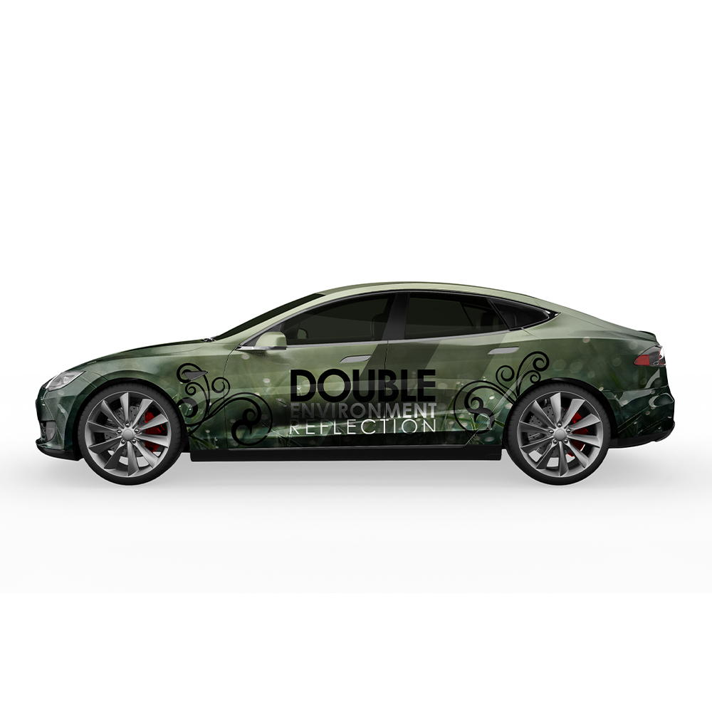 Custom Car Body Painting Sticker  , Die-Cut Decal