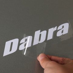 Multiple Business Use Waterproof Permanent Adhesive, Die-Cut Decal