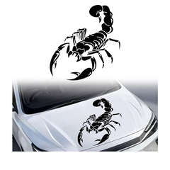 1Pcs 3D Scorpion Car Decals Universal Vinyl Graphics Side Rear Window Hood Body Stickers, Die-Cut Decal