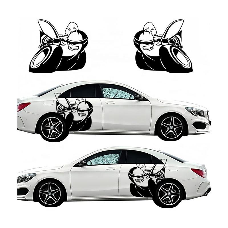 Car PVC Stickers Waterproof Eco-friendly Anti-scratch , Die Cut Vinyl Decal