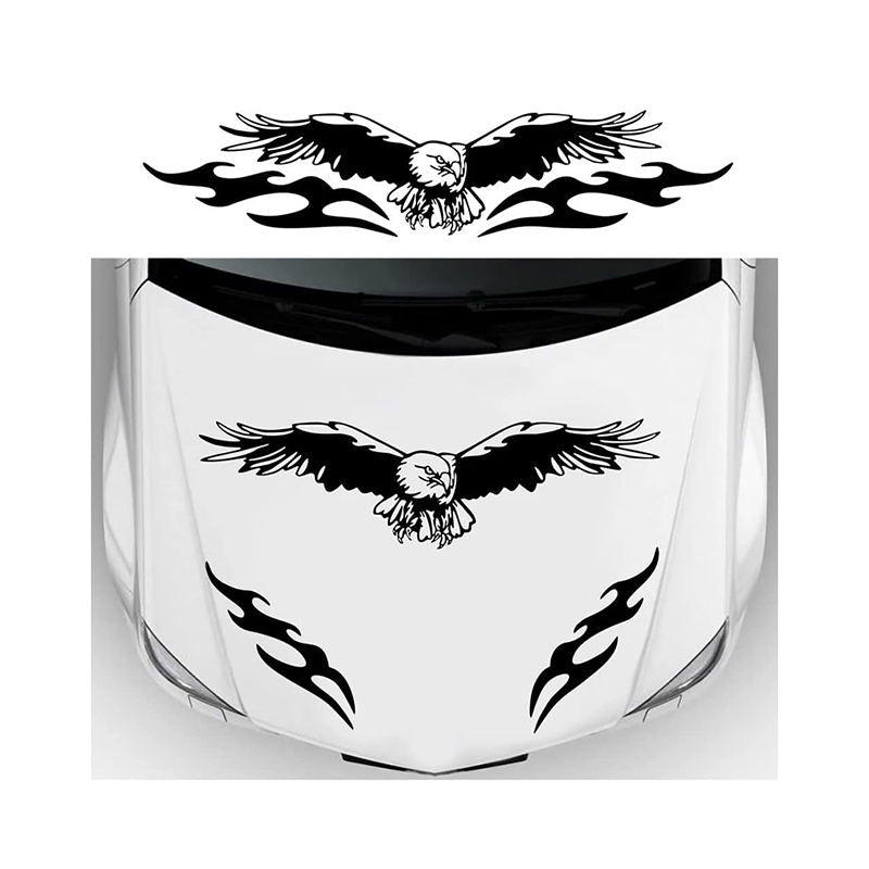 Car Waterproof Vinyl Hood Eagle Decal Car Stickers, Die-Cut Decal