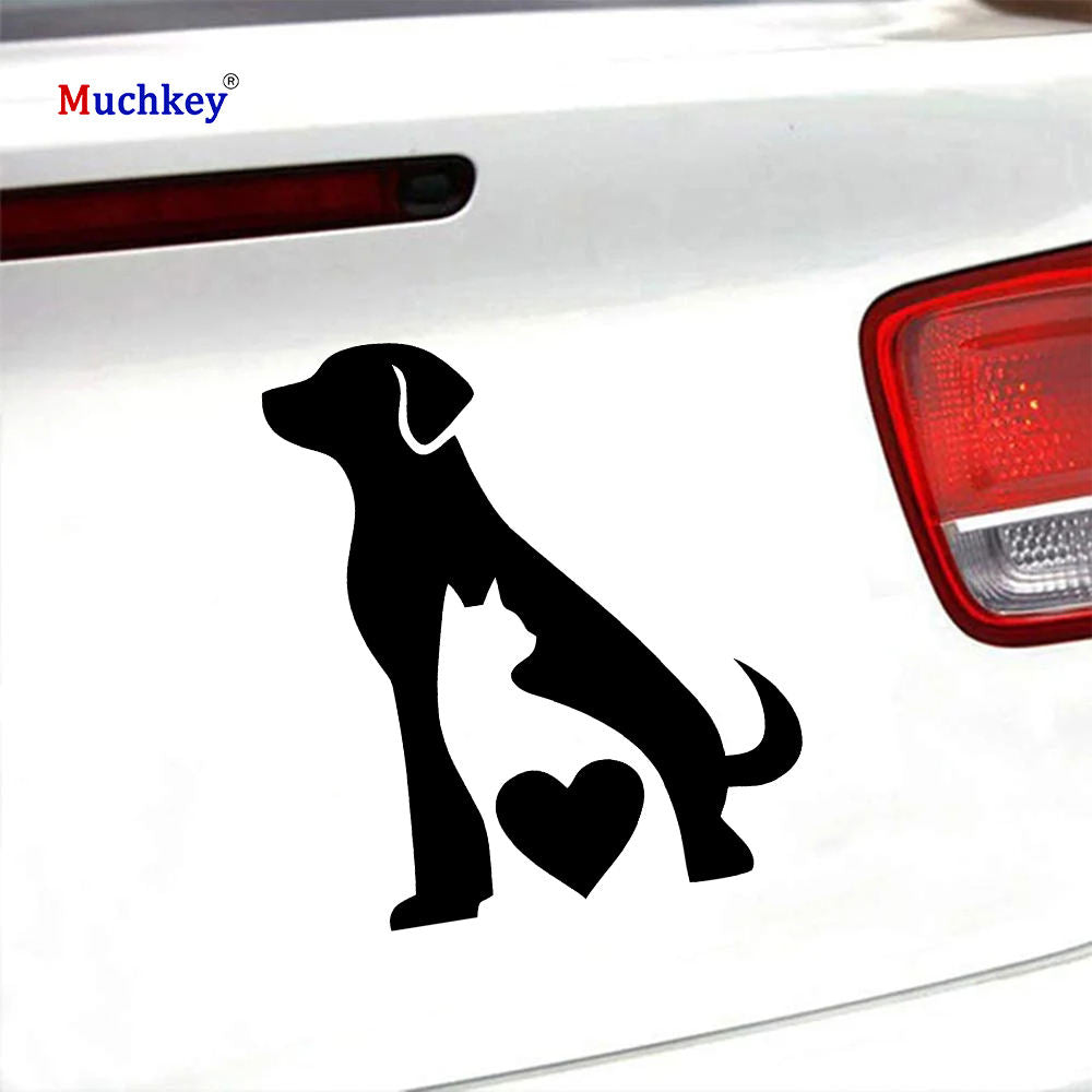 Muchkey 5pcs Transfer Decals Vehicle Waterproof Weatherproof Pvc Car Decals Stickers, Die-Cut Decal