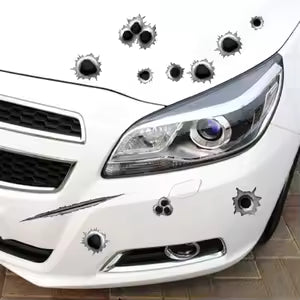 Car Scratch  Die Cut Vinyl Decal