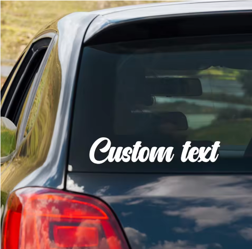 UV Resistance Outdoor Stickers Custom Printing Die Cut Logo, Die-Cut Decal