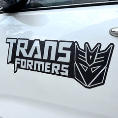 Reflective Cartoon Magnetic Bumper Stickers, Die-Cut Decal