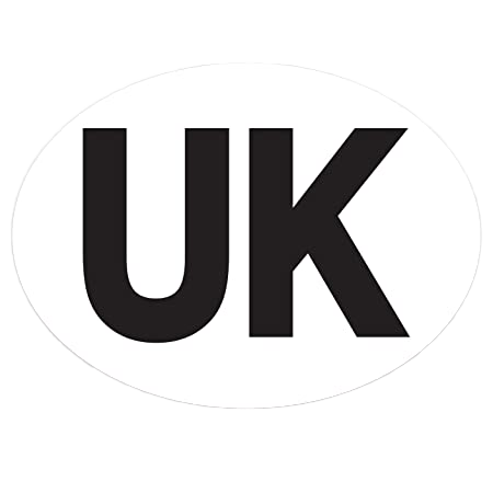 Factory Direct UK Style Car Sticker, Die Cut Vinyl Decal