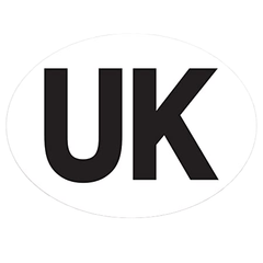 Factory Direct UK Style Car Sticker, Die Cut Vinyl Decal
