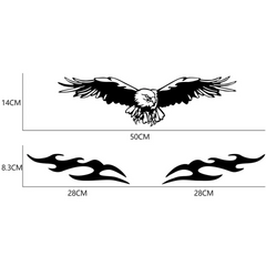 American Eagle Tribal Flame Vinyl Decals Die Cut Vinyl Decal