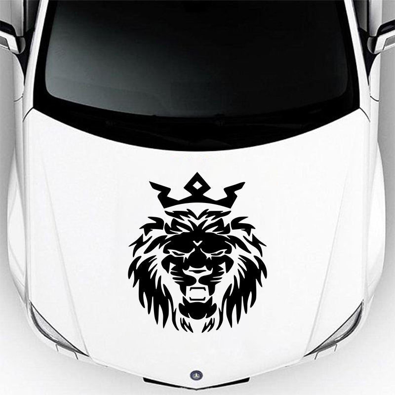 Universal Fit Die Cut Vinyl Fashion Car Hood Sticker, Die Cut Vinyl Decal