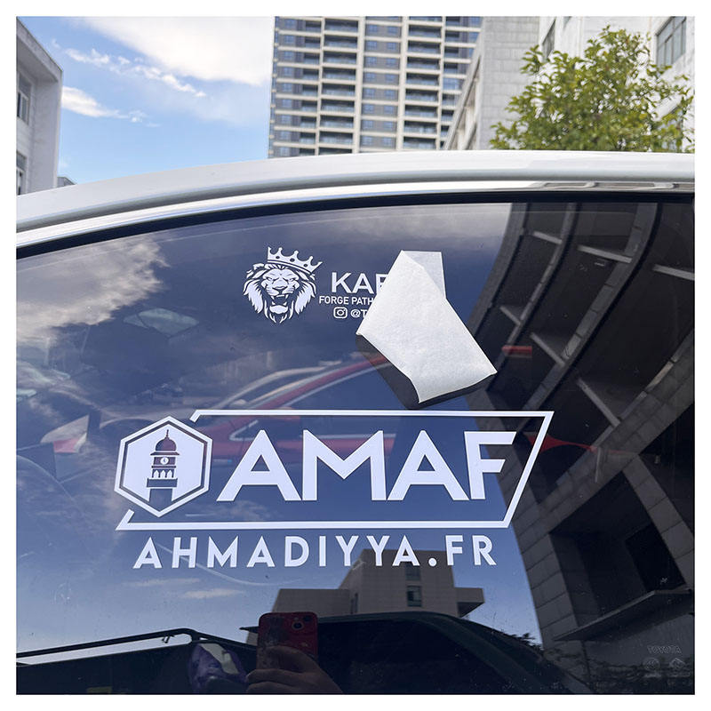 UV Resistant Waterproof Eco-Friendly Removable Transfer, Die Cut Vinyl Decal